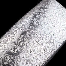 Load image into Gallery viewer, A Magnificent Victorian Solid Sterling Silver Cigar Cheroot Case - Nathaniel Mills 1842