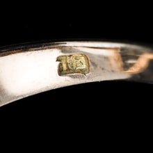 Load image into Gallery viewer, Antique Victorian Diamond Ring Navette Design Over 1ct Total - c.1890