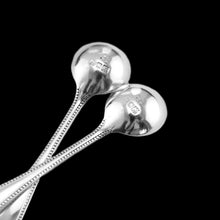 Load image into Gallery viewer, Antique Victorian Solid Silver Salt Cellar Novelty Pail/Basket Design - Wilson & Davis 1870