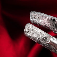 Load image into Gallery viewer, Antique Victorian Solid Silver Naturalistic Cutlery Rests/Holders - Edinburgh 19th c.