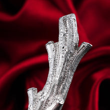 Load image into Gallery viewer, Antique Victorian Solid Silver Naturalistic Cutlery Rests/Holders - Edinburgh 19th c.