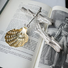 Load image into Gallery viewer, Antique Victorian Solid Silver Naturalistic Cutlery Rests/Holders - Edinburgh 19th c.