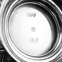 Load image into Gallery viewer, Antique Victorian Solid Silver Mug Abercorn/Pineapple Design - Martin Hall & Co 1868