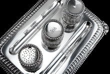 Load image into Gallery viewer, A Magnificent Large (1kg+) Antique Georgian Solid Silver Inkstand Regency Design - London 1813