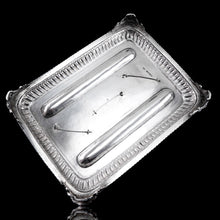 Load image into Gallery viewer, A Magnificent Large (1kg+) Antique Georgian Solid Silver Inkstand Regency Design - London 1813