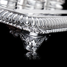 Load image into Gallery viewer, A Magnificent Large (1kg+) Antique Georgian Solid Silver Inkstand Regency Design - London 1813