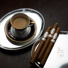 Load image into Gallery viewer, Antique Georgian Solid Sterling Silver Salver Pair in Neoclassical Design - London 1781