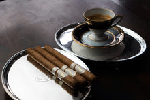 Load image into Gallery viewer, Antique Georgian Solid Sterling Silver Salver Pair in Neoclassical Design - London 1781