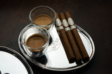 Load image into Gallery viewer, Antique Georgian Solid Sterling Silver Salver Pair in Neoclassical Design - London 1781