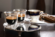 Load image into Gallery viewer, Antique Georgian Solid Sterling Silver Salver Pair in Neoclassical Design - London 1781