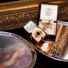 Load image into Gallery viewer, Antique Georgian Solid Sterling Silver Salver Pair in Neoclassical Design - London 1781