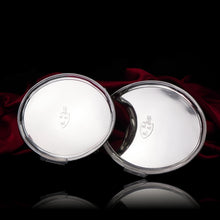 Load image into Gallery viewer, Antique Georgian Solid Sterling Silver Salver Pair in Neoclassical Design - London 1781