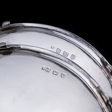 Load image into Gallery viewer, Antique Georgian Solid Sterling Silver Salver Pair in Neoclassical Design - London 1781