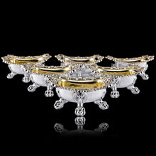 Load image into Gallery viewer, Magnificent Antique Georgian Solid Silver Salt Cellars Set of 6 Regency Design - S & C Younge & Co 1814/16
