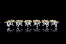Load image into Gallery viewer, Magnificent Antique Georgian Solid Silver Salt Cellars Set of 6 Regency Design - S & C Younge & Co 1814/16