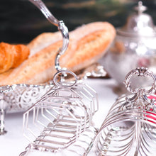 Load image into Gallery viewer, Antique Georgian Solid Silver Toast Rack in Neoclassical Design - Rebecca Emes & Edward Barnard 1809