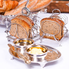 Load image into Gallery viewer, Antique Georgian Solid Sterling Silver Toast Rack Regency Style - London 1827