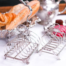 Load image into Gallery viewer, Antique Georgian Solid Sterling Silver Toast Rack Regency Style - London 1827