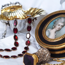 Load image into Gallery viewer, Antique French Gold Mounted Circular Snuff/Tobacco Box, Portrait of a Lady in the Manner of Cosway - 18th c.