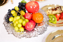 Load image into Gallery viewer, A Rare Antique Georgian Solid Silver Tazza Bowl with Cast Harvest Decorations - Charles Reily & George Storer 1835