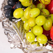 Load image into Gallery viewer, A Rare Antique Georgian Solid Silver Tazza Bowl with Cast Harvest Decorations - Charles Reily & George Storer 1835