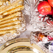 Load image into Gallery viewer, A Rare Antique Georgian Solid Silver Tazza Bowl with Cast Harvest Decorations - Charles Reily & George Storer 1835