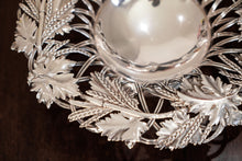 Load image into Gallery viewer, A Rare Antique Georgian Solid Silver Tazza Bowl with Cast Harvest Decorations - Charles Reily & George Storer 1835