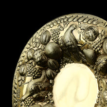 Load image into Gallery viewer, A Magnificent Georgian Pair of Solid Silver Gilt Charger/Platter Dishes (1kg+) - George Burrows 1824