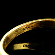 Load image into Gallery viewer, A Stunning Vintage 18K Gold Opal & Diamond Cluster Ring