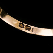 Load image into Gallery viewer, Antique Victorian 18K Gold Sapphire & Diamond Ring - c.1880