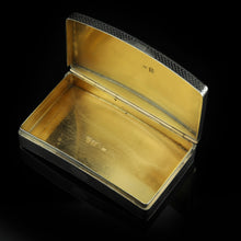 Load image into Gallery viewer, Antique Imperial Russian Silver Niello Snuff Box Kremlin Scene - Vasili Semenov 1863