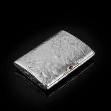 Load image into Gallery viewer, Antique Imperial Russian Solid Silver Samorodok Snuff Box Case - Rudolf Veyde c.1900 (Рудольф Вейде)