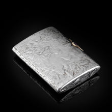 Load image into Gallery viewer, Antique Imperial Russian Solid Silver Samorodok Snuff Box Case - Rudolf Veyde c.1900 (Рудольф Вейде)