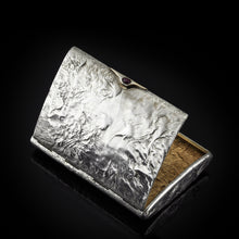 Load image into Gallery viewer, Antique Imperial Russian Solid Silver Samorodok Snuff Box Case - Rudolf Veyde c.1900 (Рудольф Вейде)