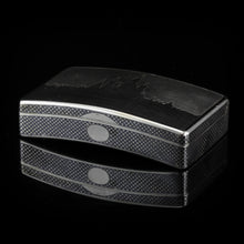 Load image into Gallery viewer, Antique Imperial Russian Silver Niello Snuff Box Kremlin Scene - Vasili Semenov 1863