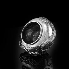 Load image into Gallery viewer, Antique Solid Silver Japanese Condiment Pot/Bowl - Meiji c.1900