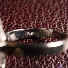 Load image into Gallery viewer, A Magnificent Large Sapphire & Diamond Platinum Ring