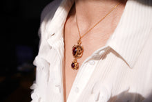 Load image into Gallery viewer, Magnificent Antique Victorian 18ct Gold Garnet Cabochon Necklace - c.1840