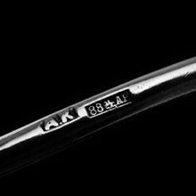 Load image into Gallery viewer, Antique Imperial Russian Solid Silver Plique a Jour Champleve Enamel Spoon - c.1890