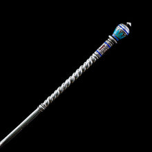 Load image into Gallery viewer, Antique Imperial Russian Solid Silver Plique a Jour Champleve Enamel Spoon - c.1890