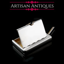 Load image into Gallery viewer, Antique Imperial Russian Solid Silver Snuff Vesta Case - c.1898 St Petersburg