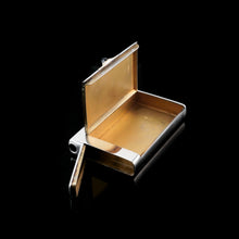 Load image into Gallery viewer, Antique Imperial Russian Solid Silver Snuff Vesta Case - c.1898 St Petersburg