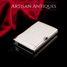 Load image into Gallery viewer, Antique Imperial Russian Solid Silver Snuff Vesta Case - c.1898 St Petersburg