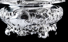 Load image into Gallery viewer, A Magnificent Antique Victorian Solid Silver Bowl Profusely Chased - John Edward Terrey 1844