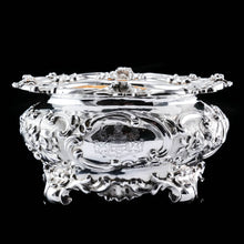 Load image into Gallery viewer, A Magnificent Antique Victorian Solid Silver Bowl Profusely Chased - John Edward Terrey 1844