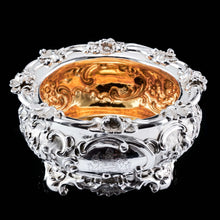 Load image into Gallery viewer, A Magnificent Antique Victorian Solid Silver Bowl Profusely Chased - John Edward Terrey 1844