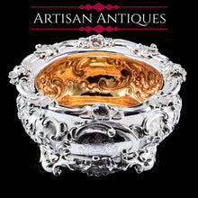 Load image into Gallery viewer, A Magnificent Antique Victorian Solid Silver Bowl Profusely Chased - John Edward Terrey 1844