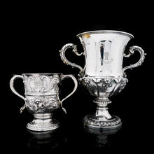Load image into Gallery viewer, A Magnificent Georgian Two Handled Cup / Trophy in Campagna Form - Barnard 1829 - Artisan Antiques