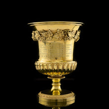 Load image into Gallery viewer, A Magnificent English Georgian Silver Gilt Cup/Goblet/Trophy (Over 1 kg)- William Eaton 1819
