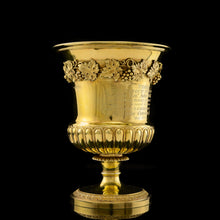 Load image into Gallery viewer, A Magnificent English Georgian Silver Gilt Cup/Goblet/Trophy (Over 1 kg)- William Eaton 1819